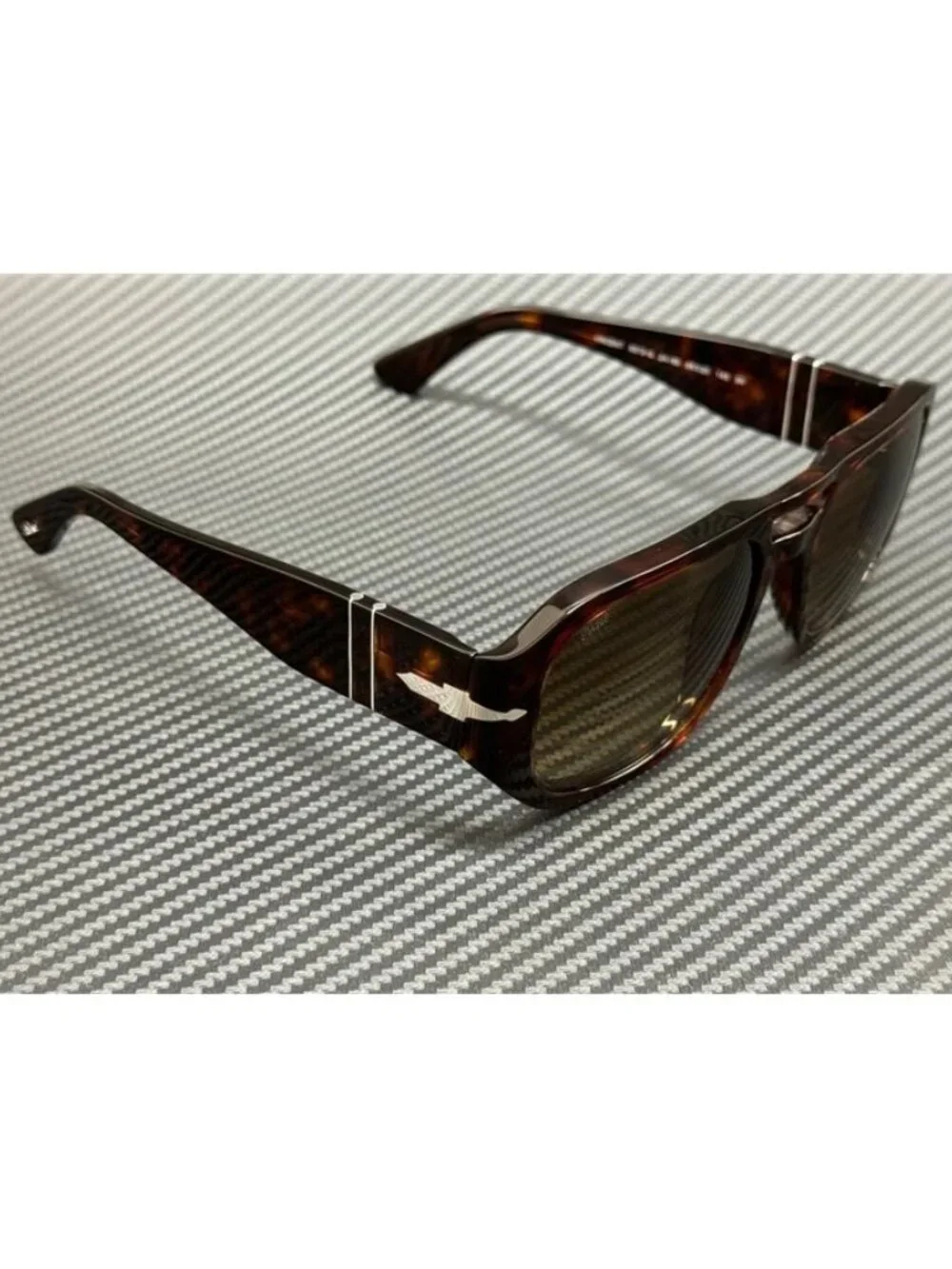 New Persol Men Havana Brown Sunglasses 56-20-145